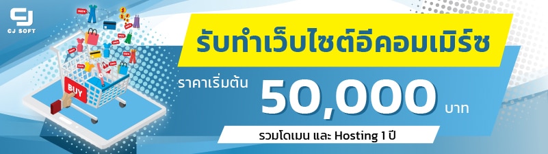บริษัทออกแบบเว็บไซต์ กรุงเทพ สำหรับเว็บไซต์ E-Commerce